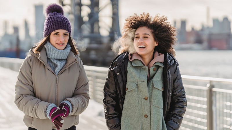 时尚女性冬季手套