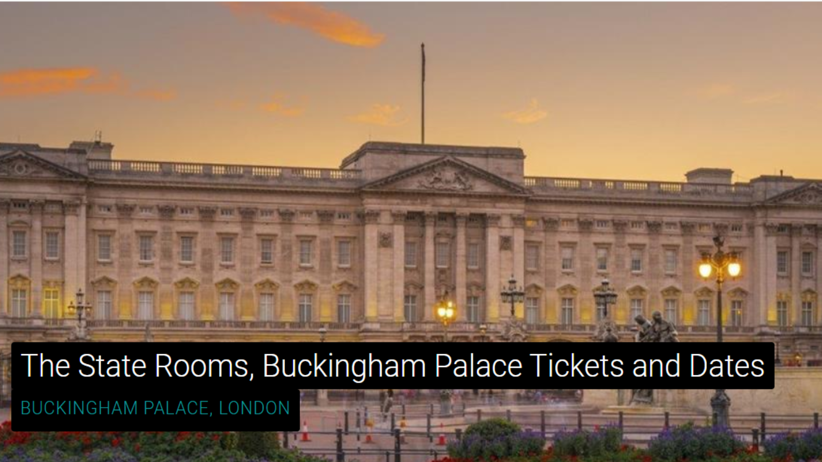 白金汉宫:国事厅门票