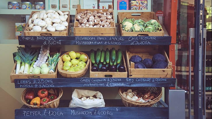 拿来吧，不认识的英国超市的蔬菜