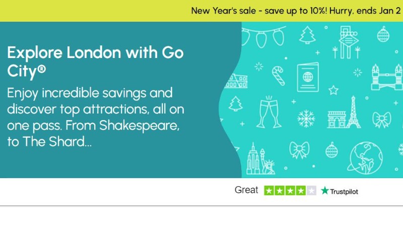 【英国伦敦】Go City London Explorer Pass