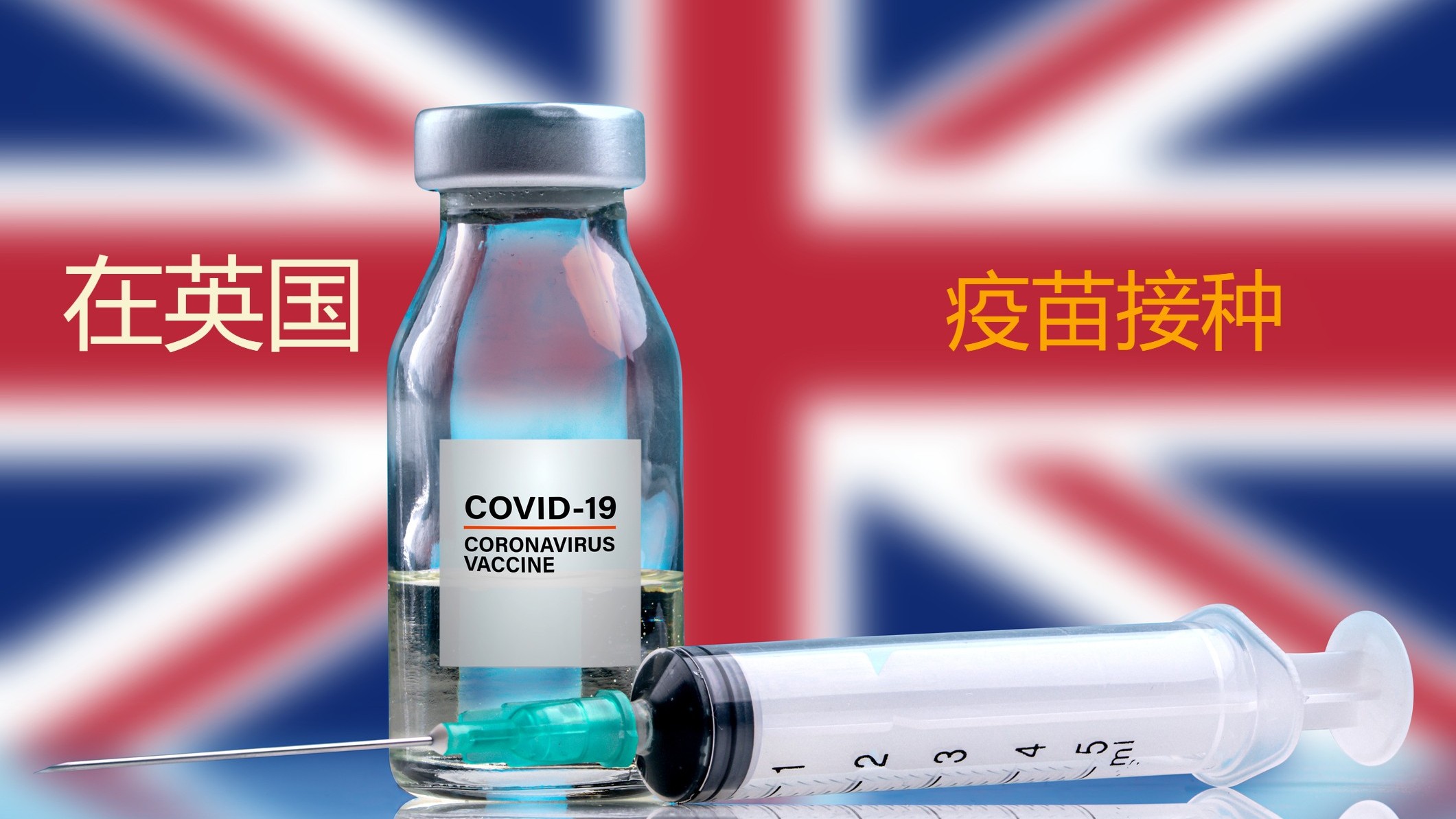 在英国的疫苗接种