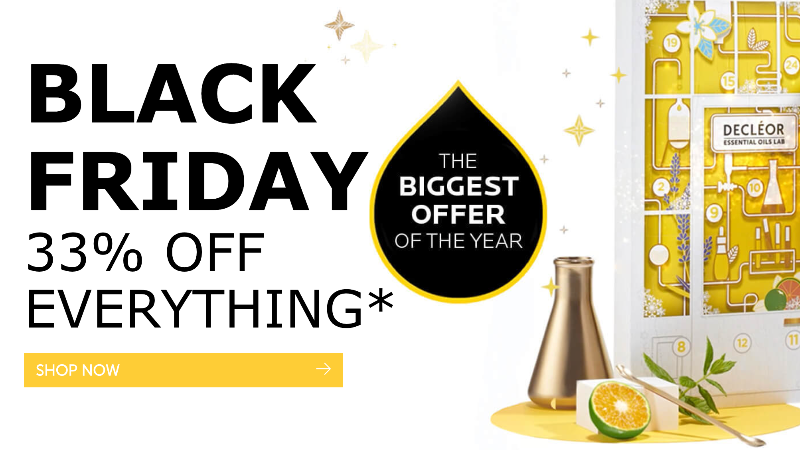 DECLEOR黛珂黑五大促，所有产品33% off！护肤品/身体护理均可选购