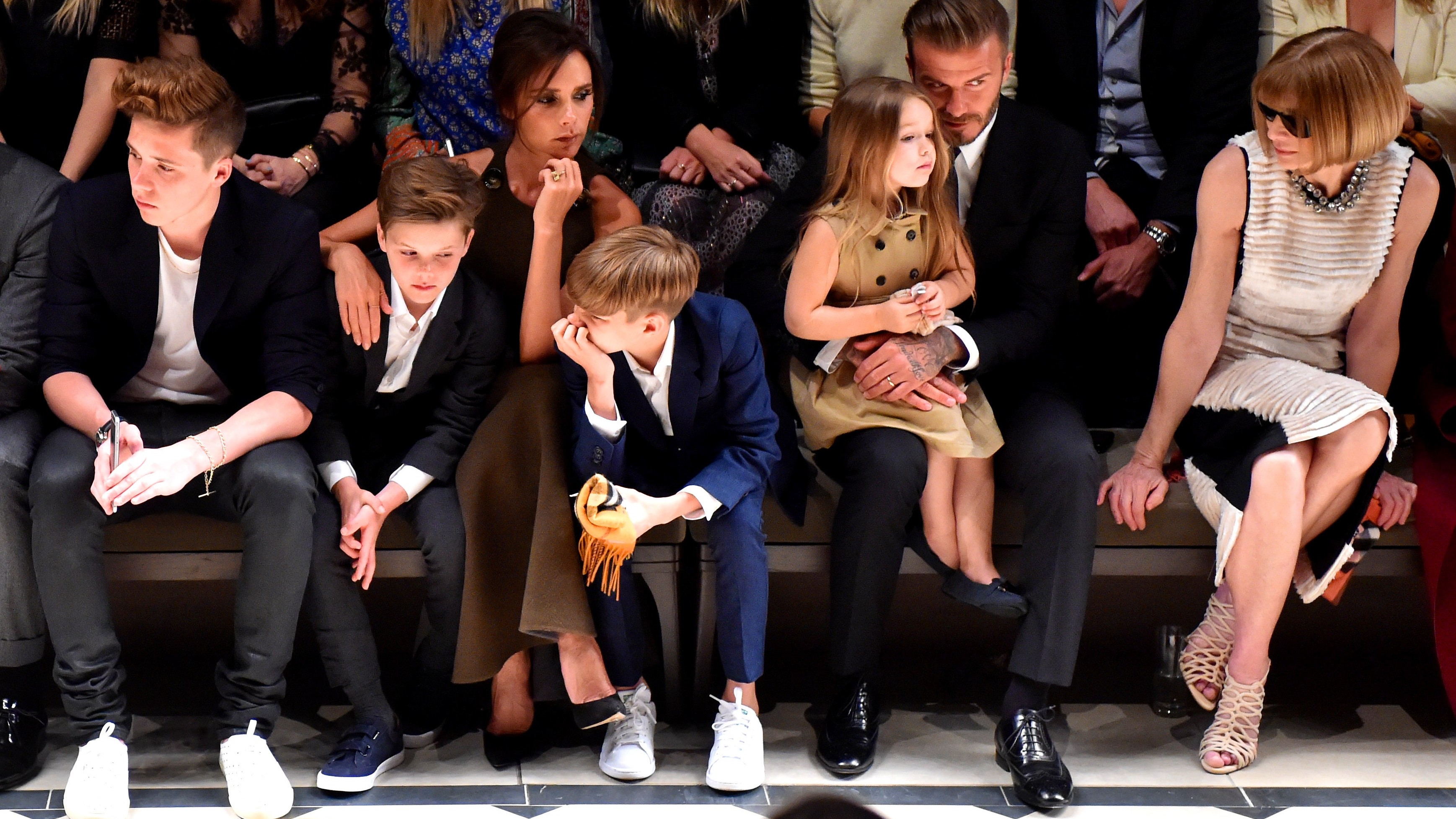 颜值爆表的一家人