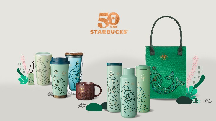 【限量版】亚洲脸孔的人鱼星巴克,收藏起来吧!