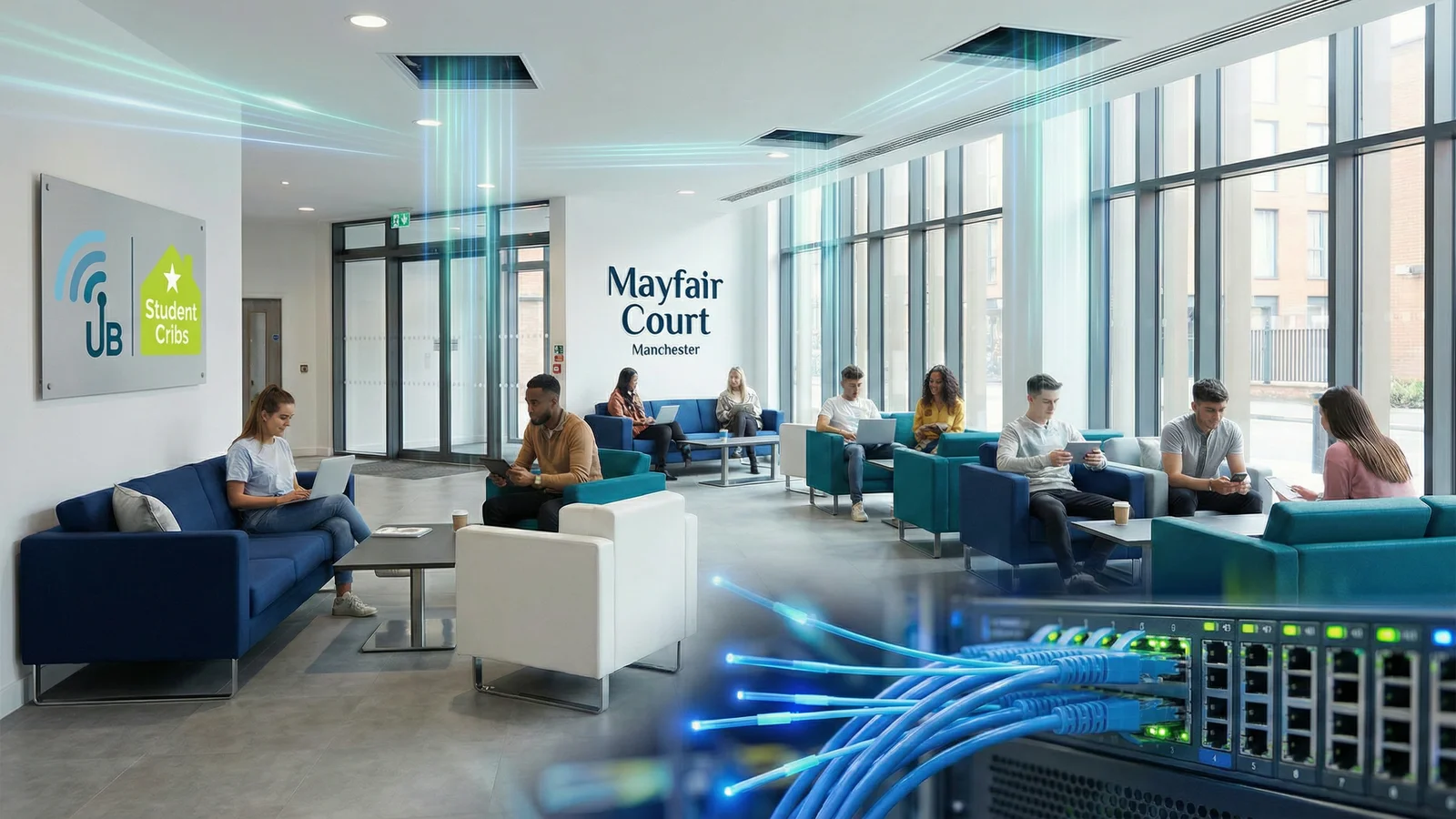 Eliminating Wi-Fi Dead Spots for Student Cribs in Manchester