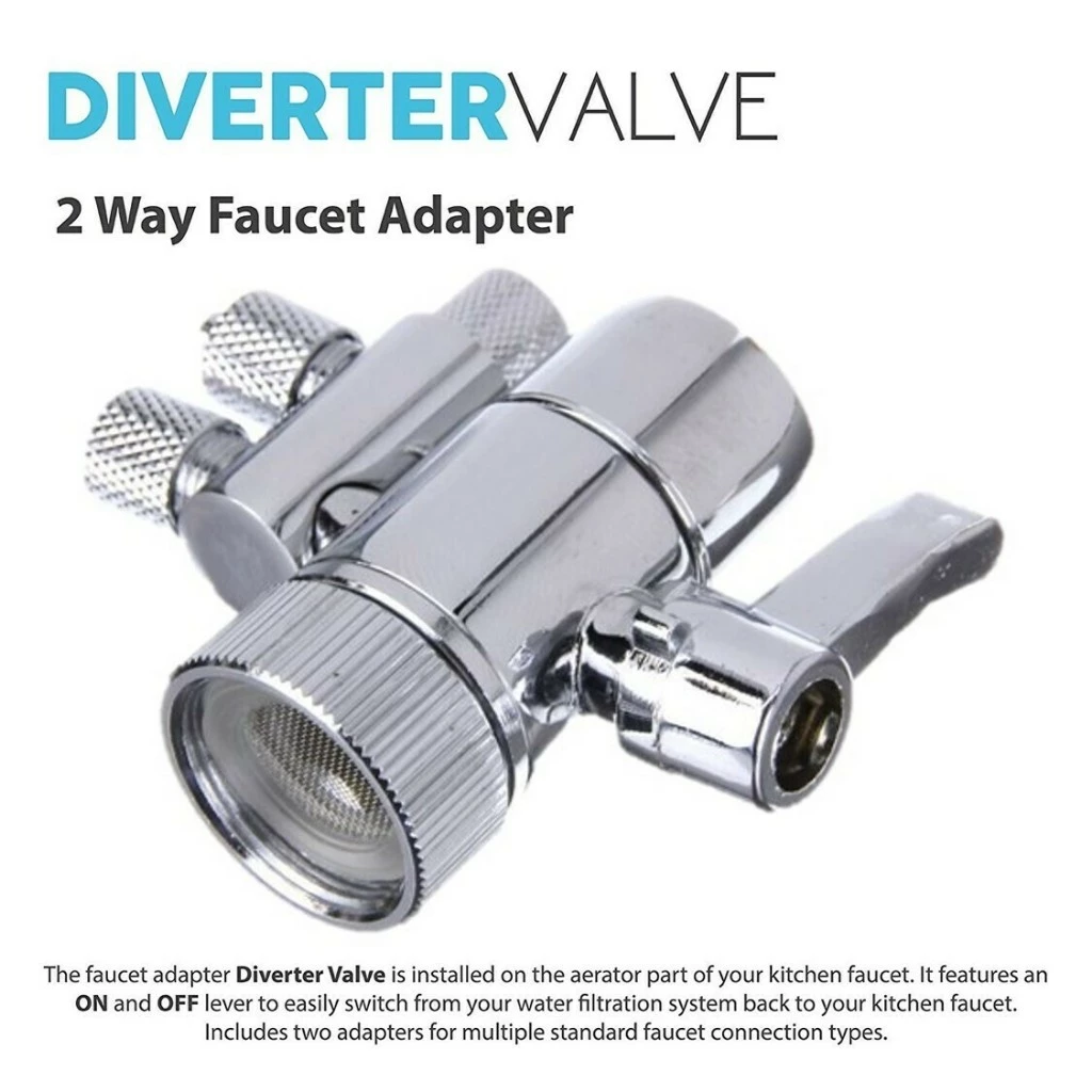 2 Way Water Filter Diverter Valve