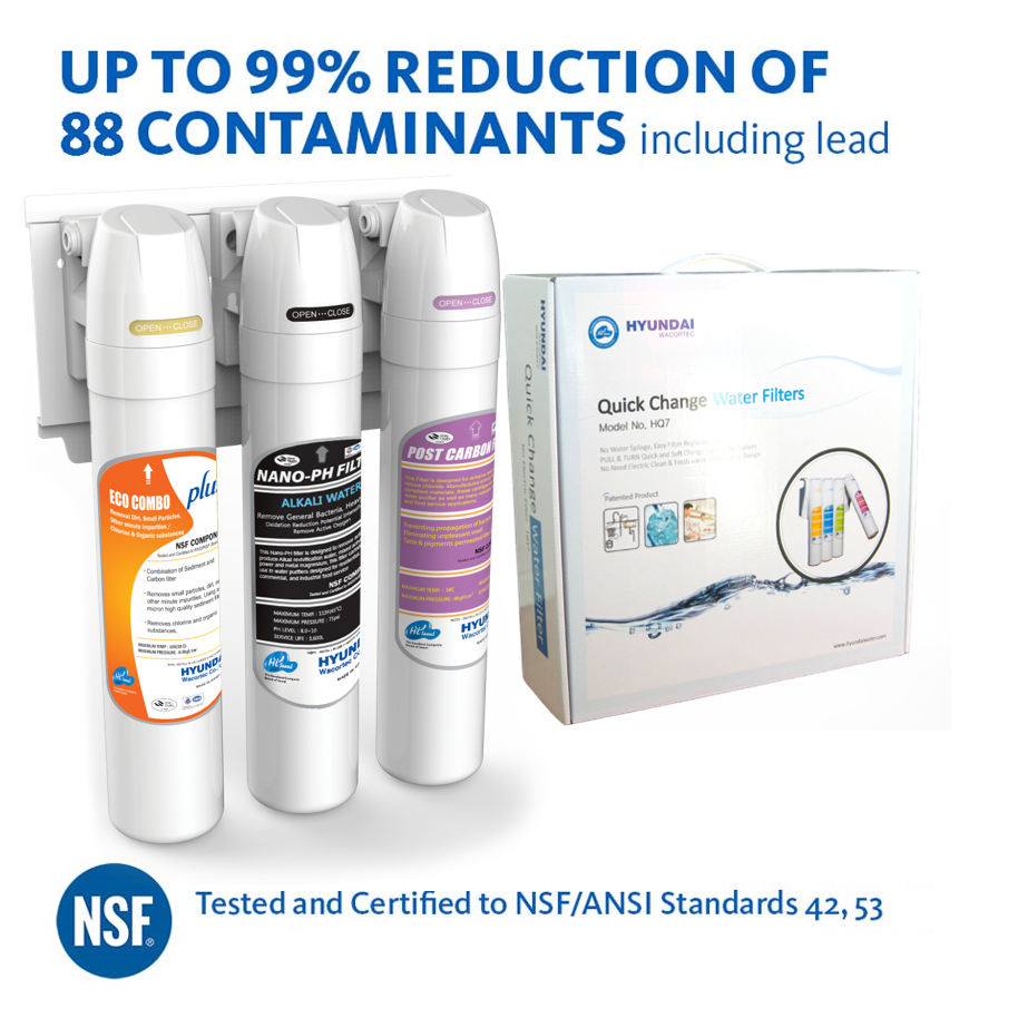 HYUNDAI WACOTEC 3 Stage Water Filter