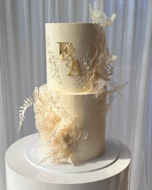 2 Tier Engagement Cake