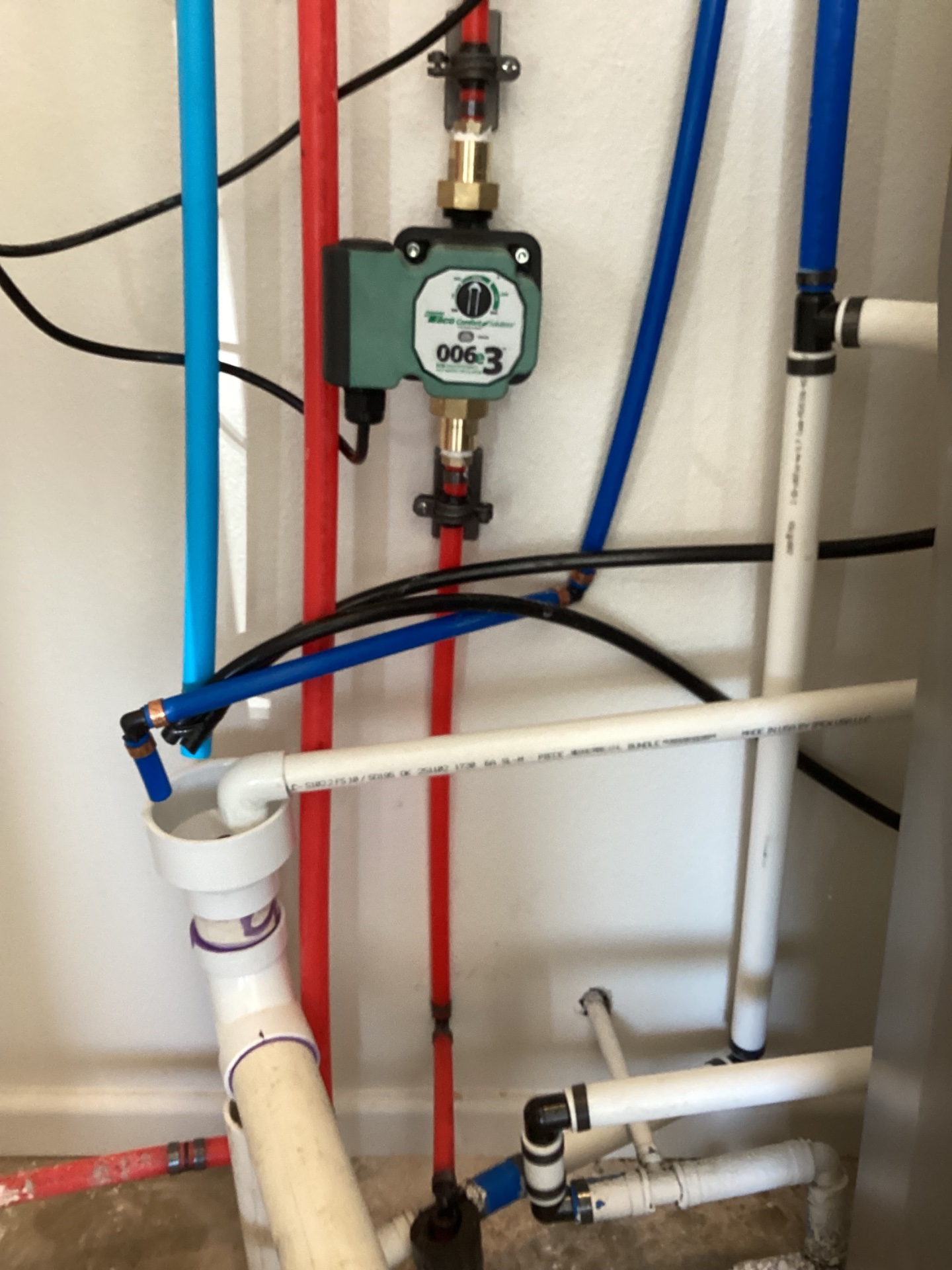 Hot Water Recirculating Pump Installation in Wolfforth, TX - Cotton City Plumbing installed a recirculating hot water pump near 513 N 13th St in Wolfforth, TX.