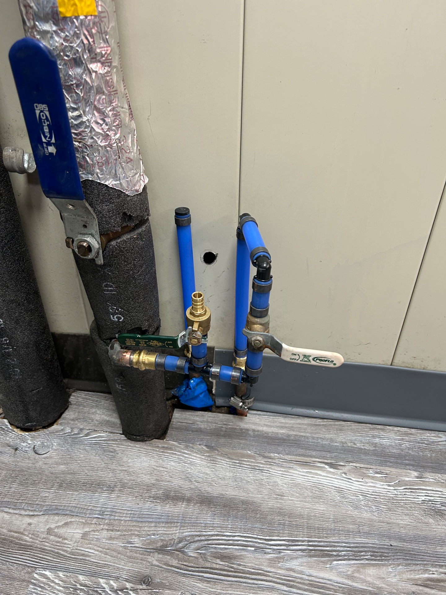 Water Repiping in Lubbock, TX - Cotton City Plumbing completed a water repiping near 5711 East F M 40 in Lubbock, TX.