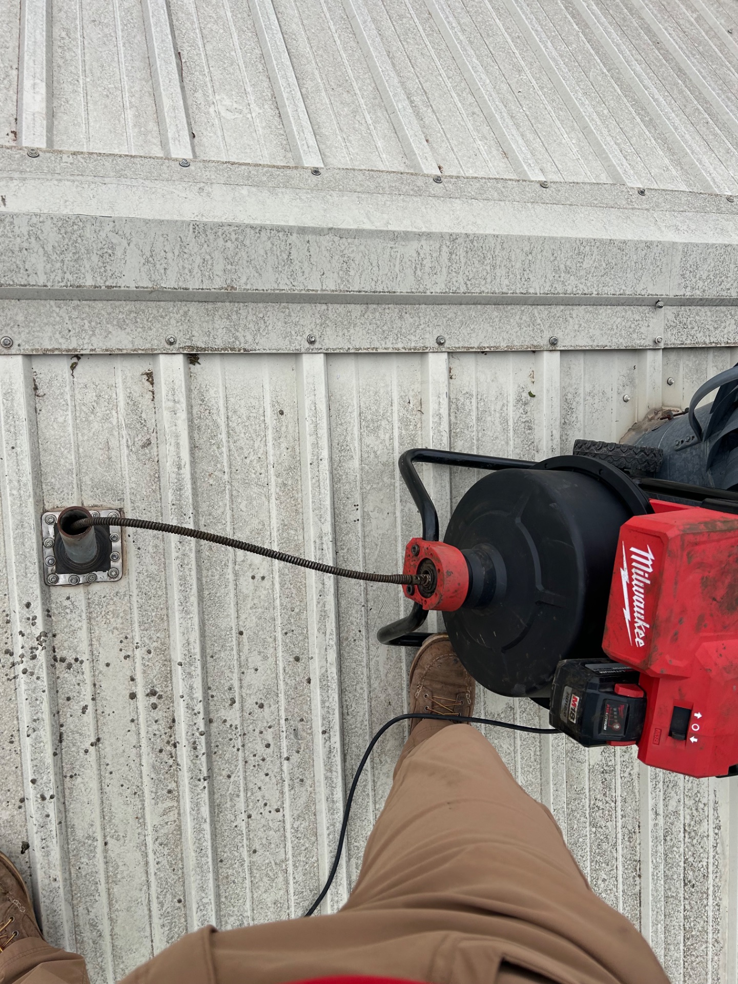 Drain Cleaning in Lubbock, TX - Cotton City Plumbing performed a drain cleaning on a washing machine line near 4825 8th St in Lubbock, TX.