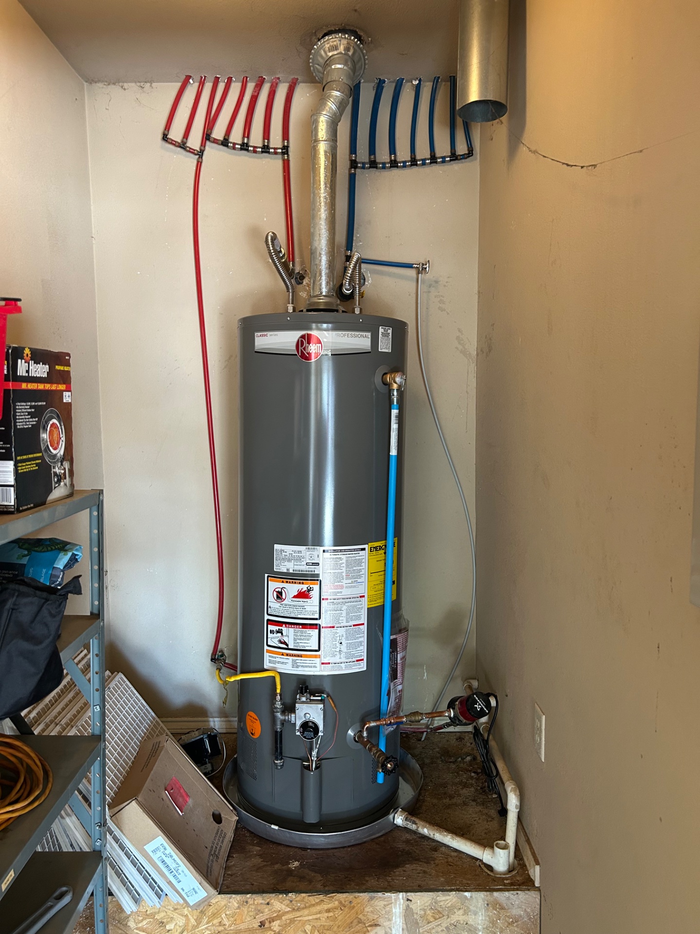 Water Heater Installation in Lubbock, TX - Cotton City Plumbing completed a water heater installation in the King’s Ridge neighborhood in Lubbock, TX.