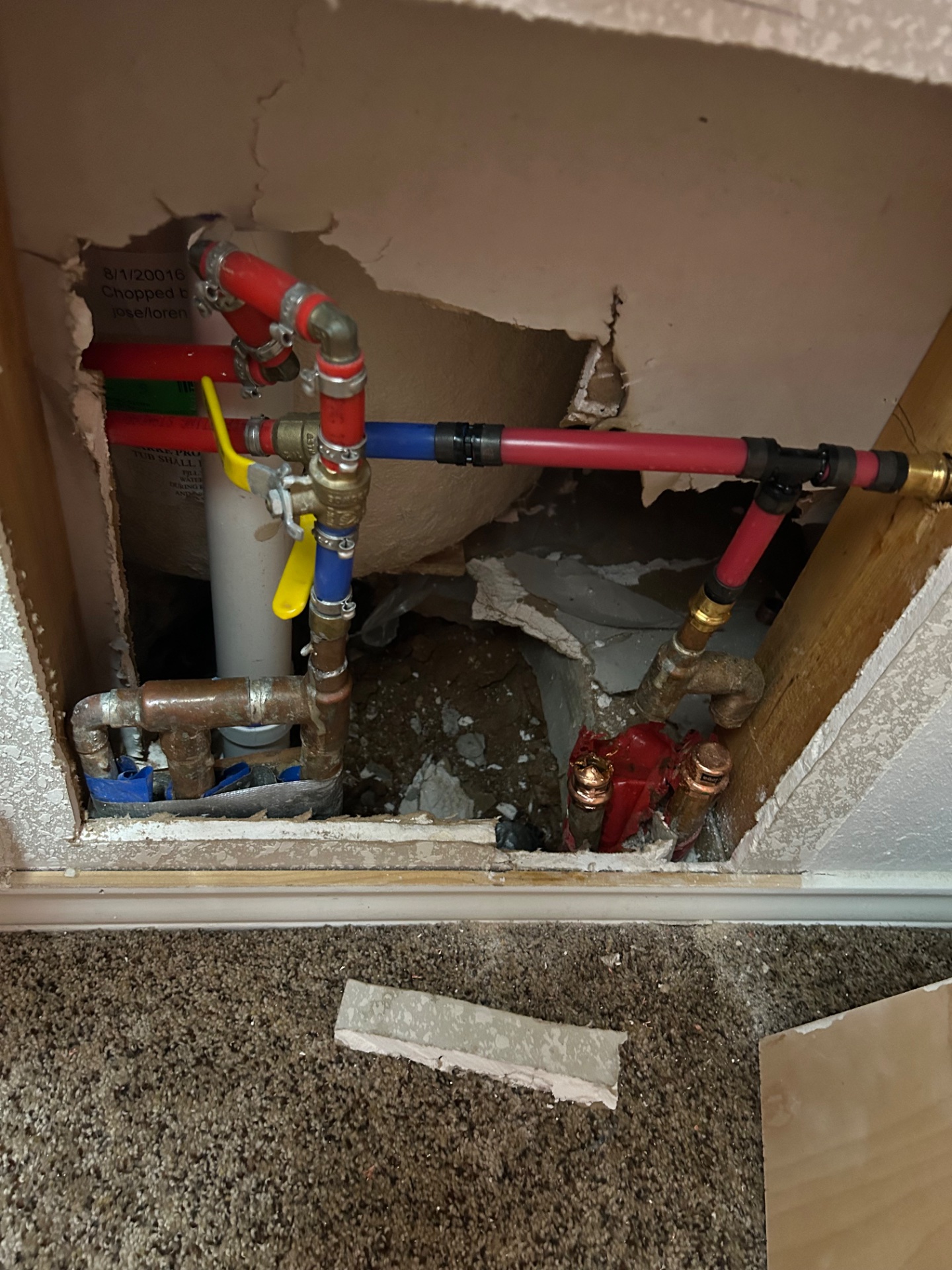 Leak Detection - Cotton City Plumbing completed a leak detection near 5921 75th St in Lubbock, TX.