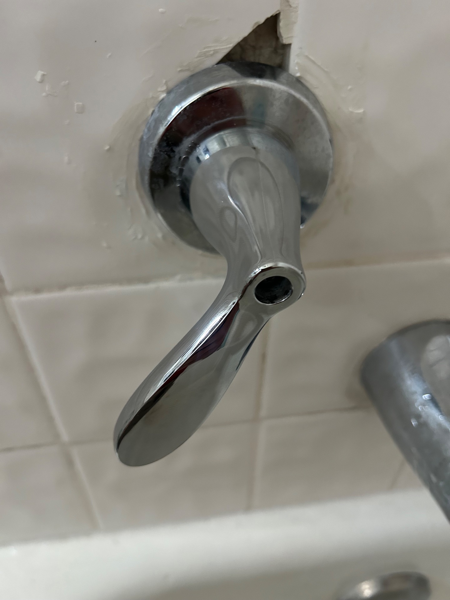 Faucet Repair in Maxey Park, Lubbock, TX - Cotton City Plumbing replaced the hot side cartridge on a Moen 2 Handle Shower near Maxey Park in Lubbock, TX.