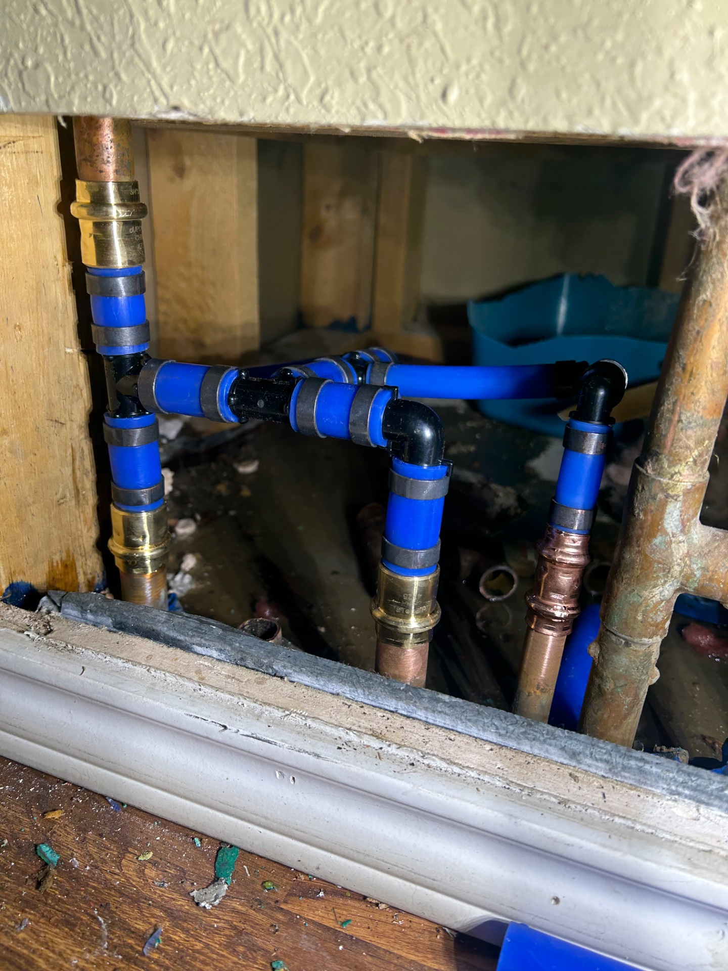 Repiping in Lubbock, TX - Cotton City Plumbing completed a repiping near 5613 County Rd 6170 in Lubbock, TX.