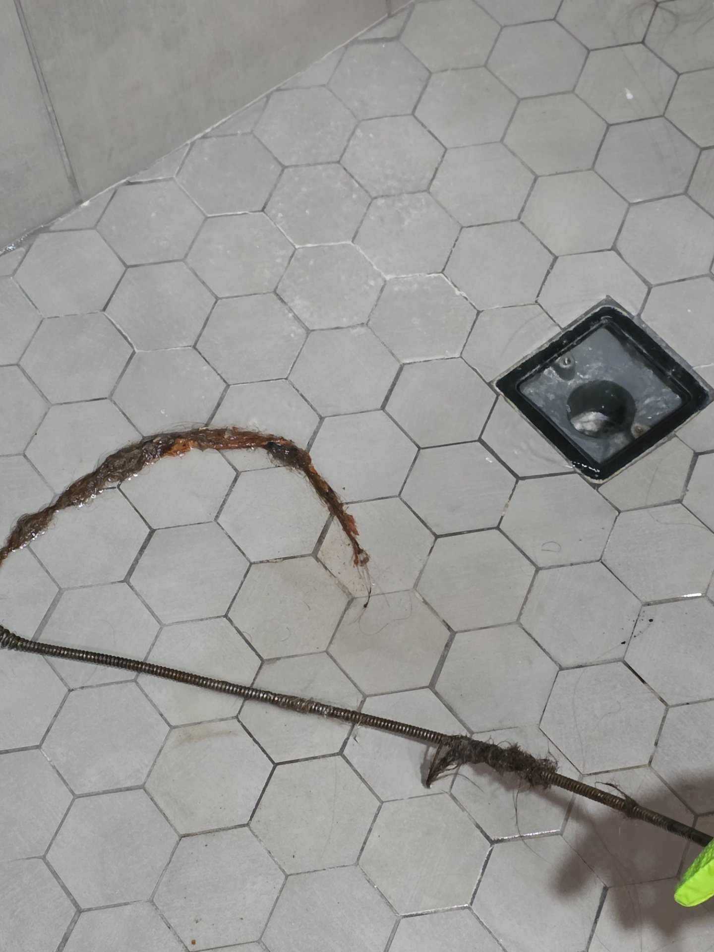 Drain Cleaning in Lubbock, TX - Cotton City Plumbing performed a shower drain cleaning near 2512 E 61st Street in Lubbock, TX.