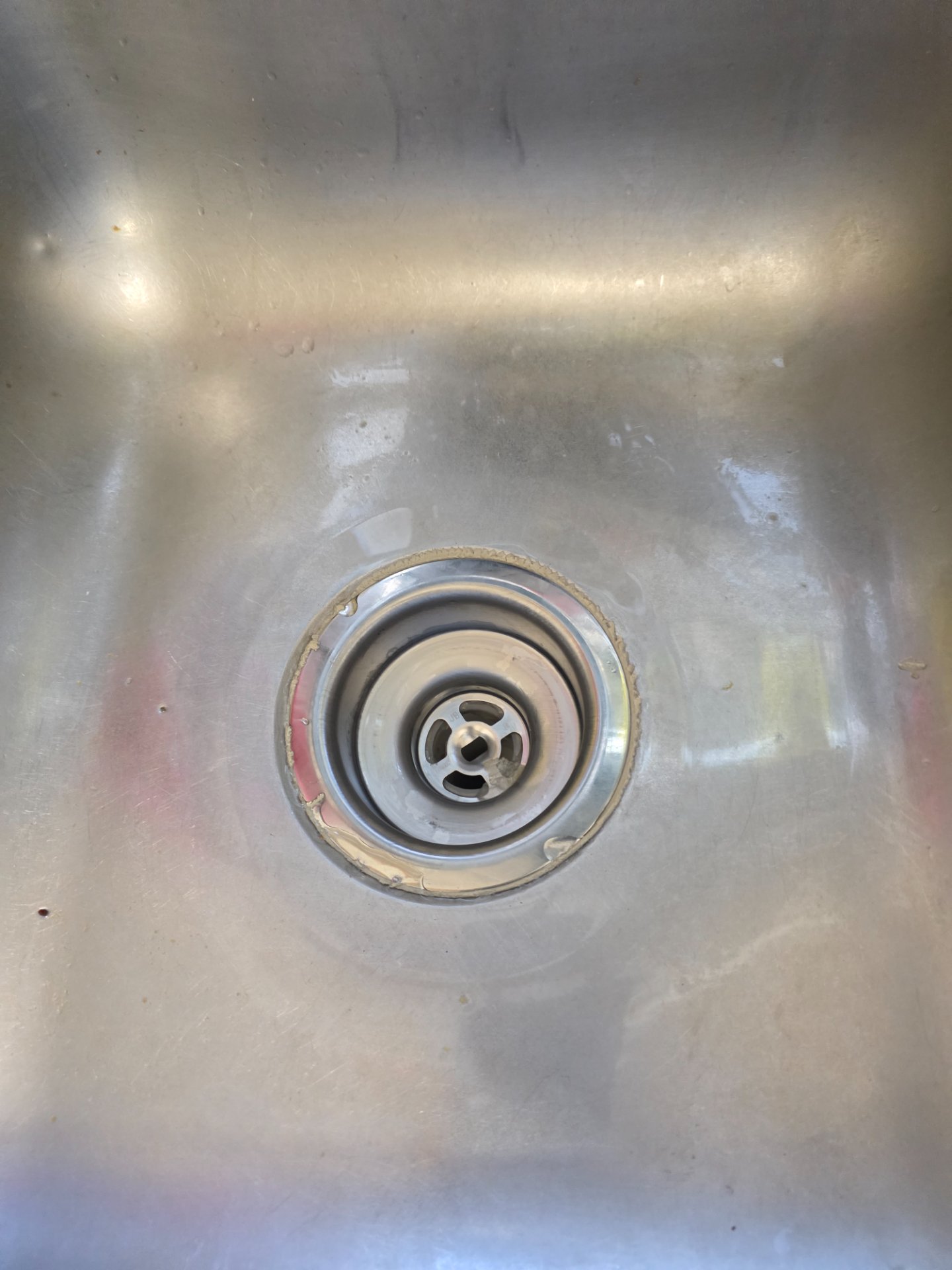 Basket Strainer Replacement - Cotton City Plumbing replaced a basket strainer on a kitchen sink near 6811 Iola Avenue in Lubbock, TX.