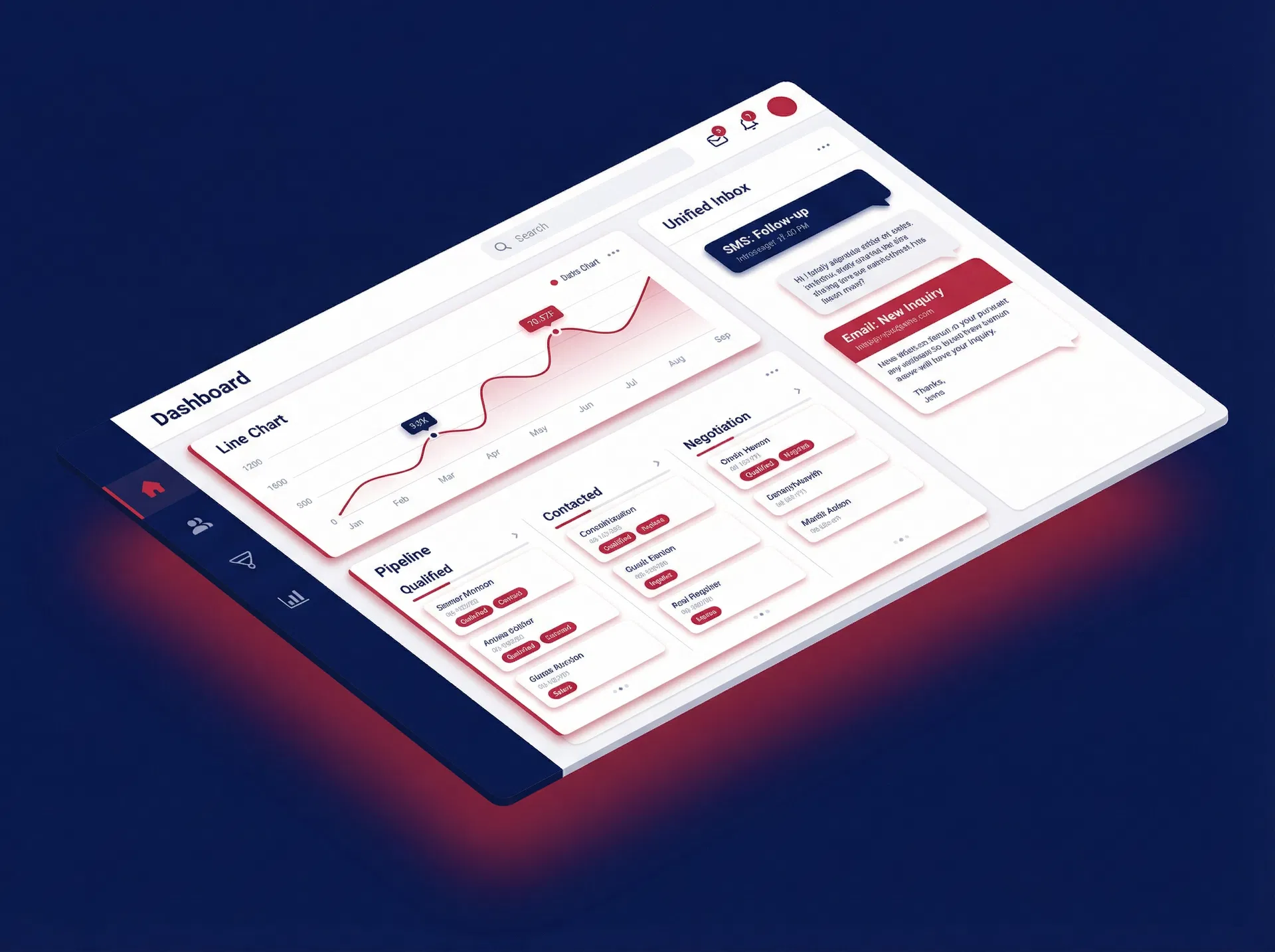 MotionCRM Dashboard