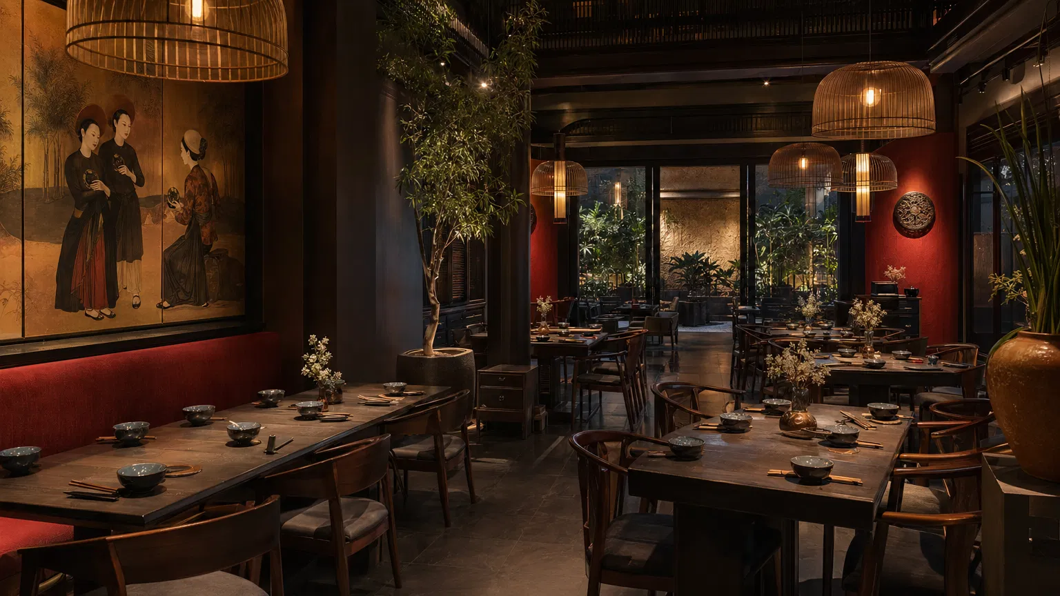 Intérieur du restaurant