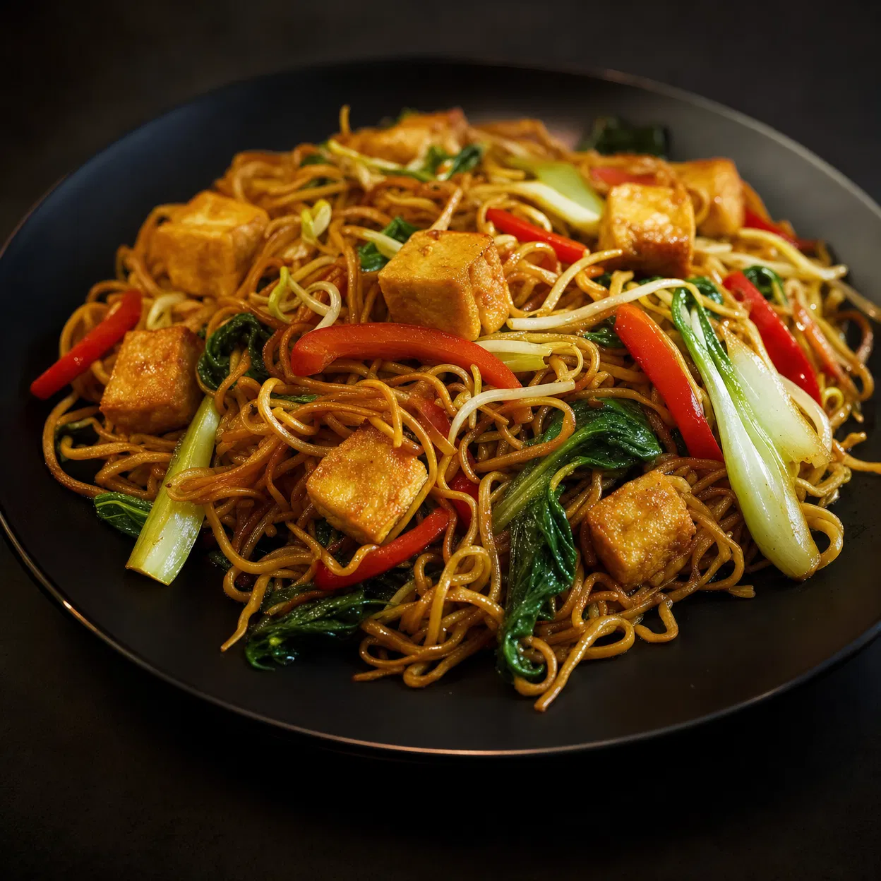 Nouilles Sautées au Tofu