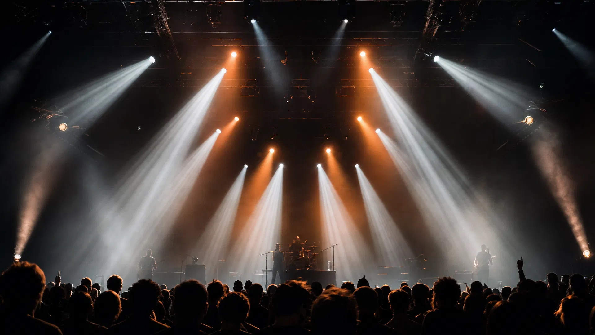 Concert stage lighting