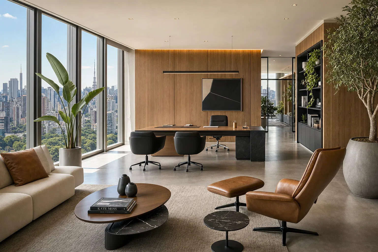 Interior do escritório