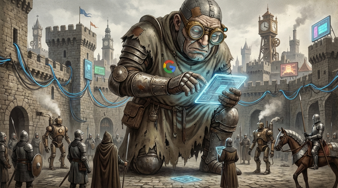 A Balada de Google: O Titã Míope e os Cartógrafos da Alma Digital