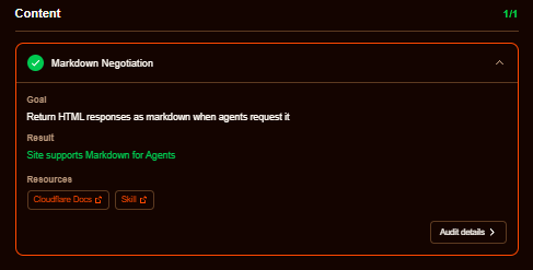 2. Acesso ao conteúdo: Markdown negotiation e conteúdo legível por máquinas