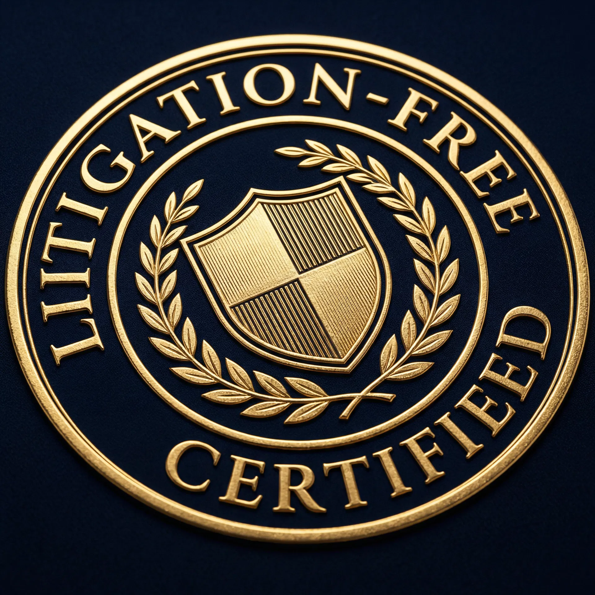 Litigation-Free Certified