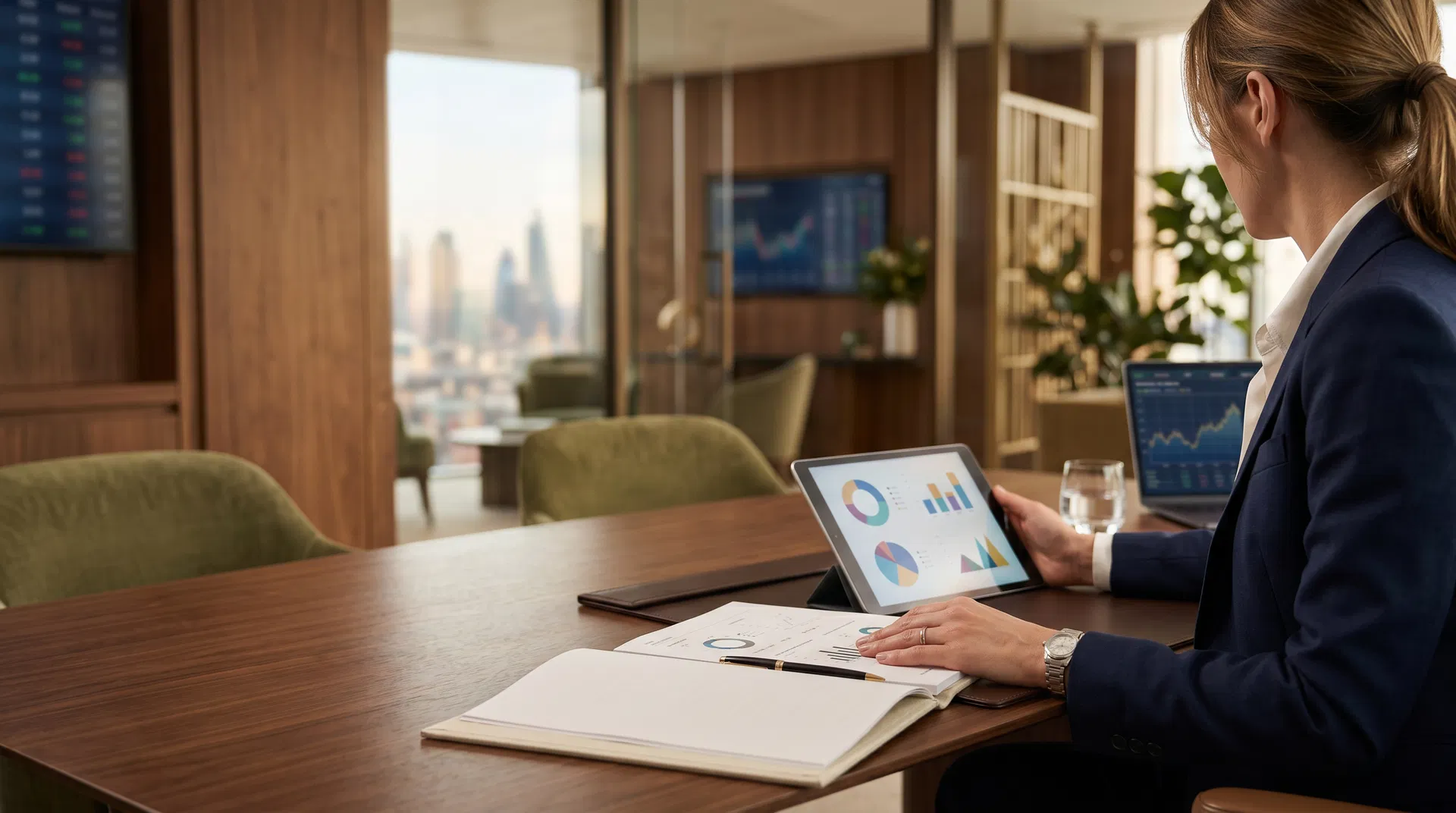 Private wealth advisory setting