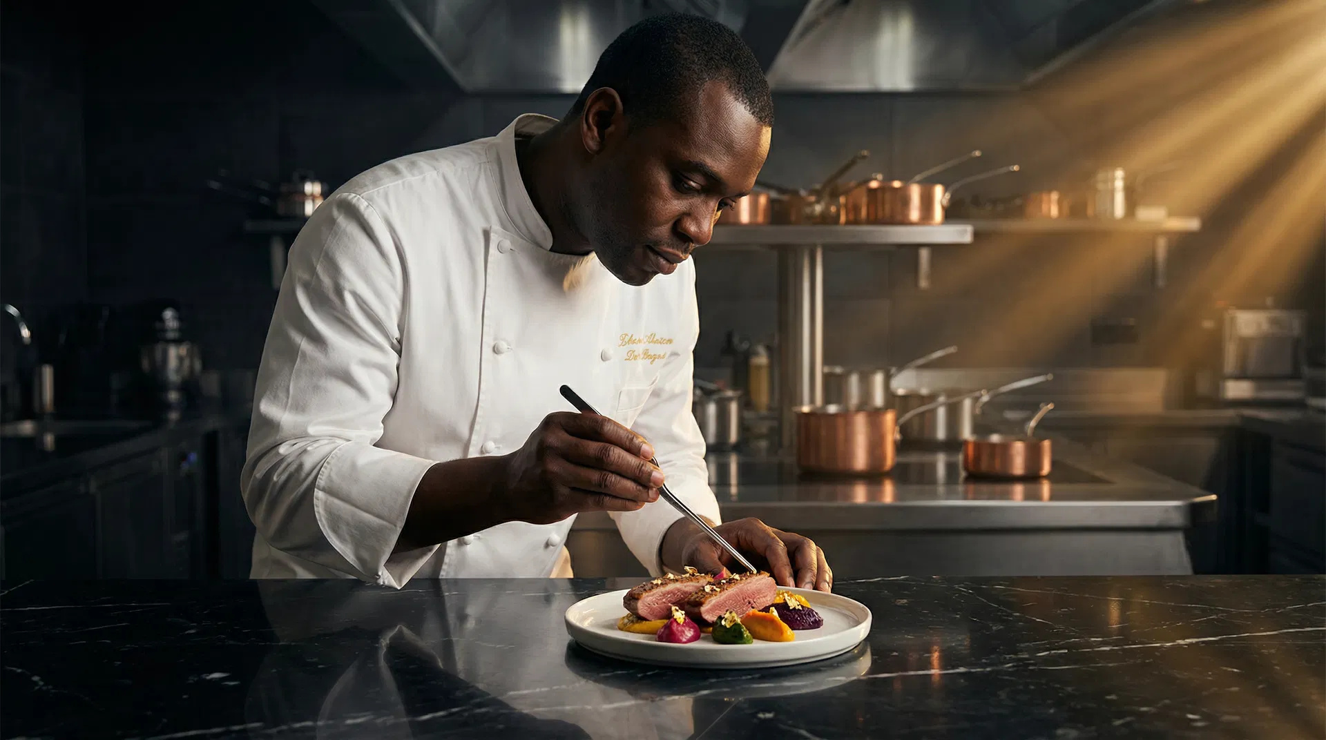 Chef Landry KOULOUFOUA - Hikissin Traiteur