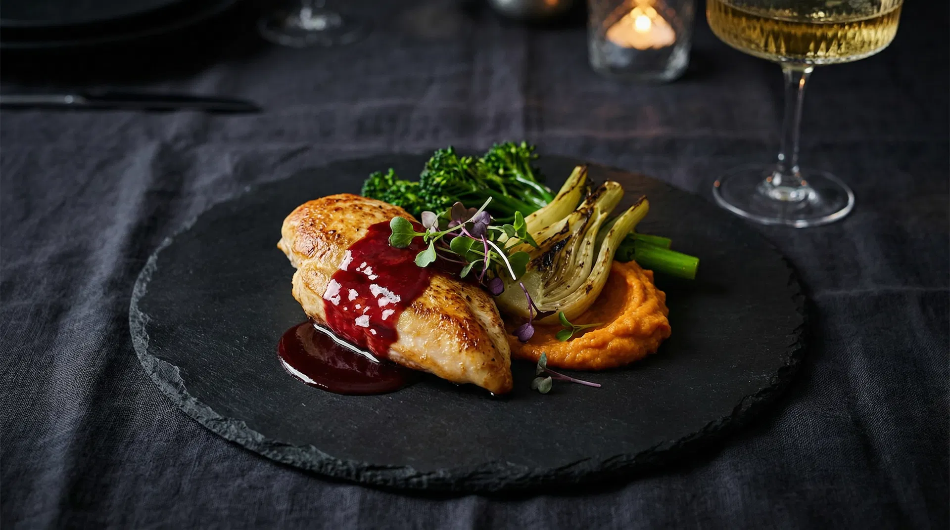 Plat signature Hikissin Traiteur