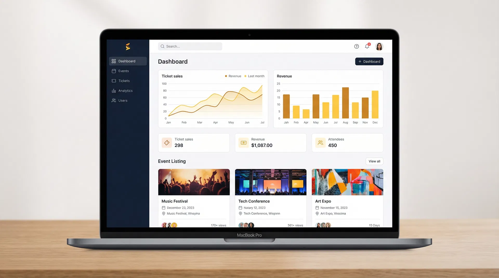 BookItBee Dashboard