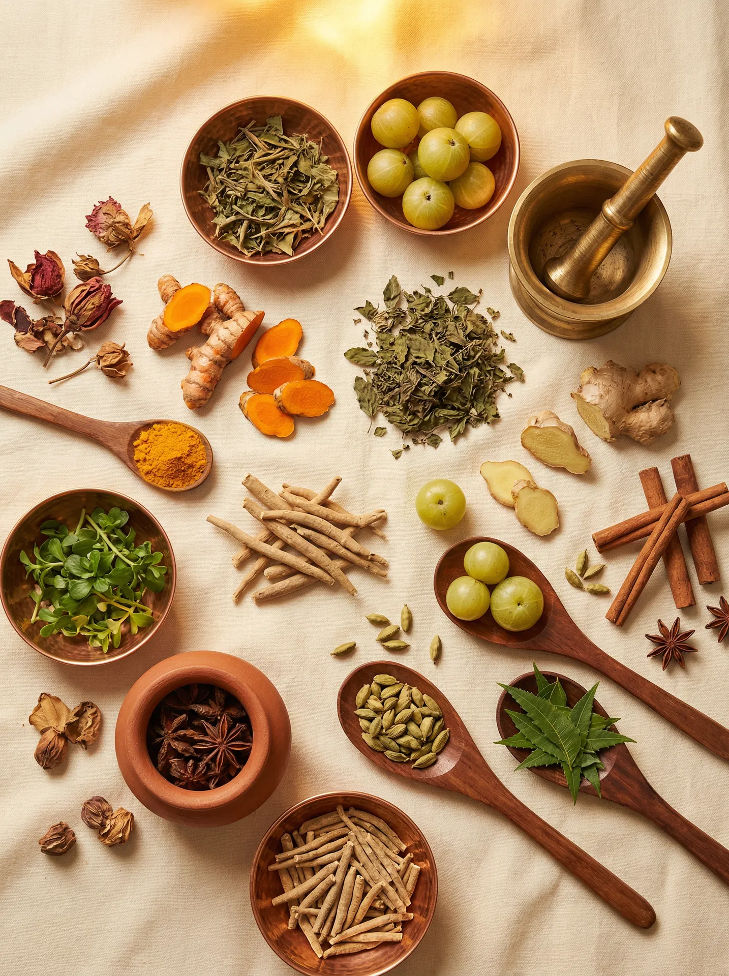 Ayurvedic herbs and spices