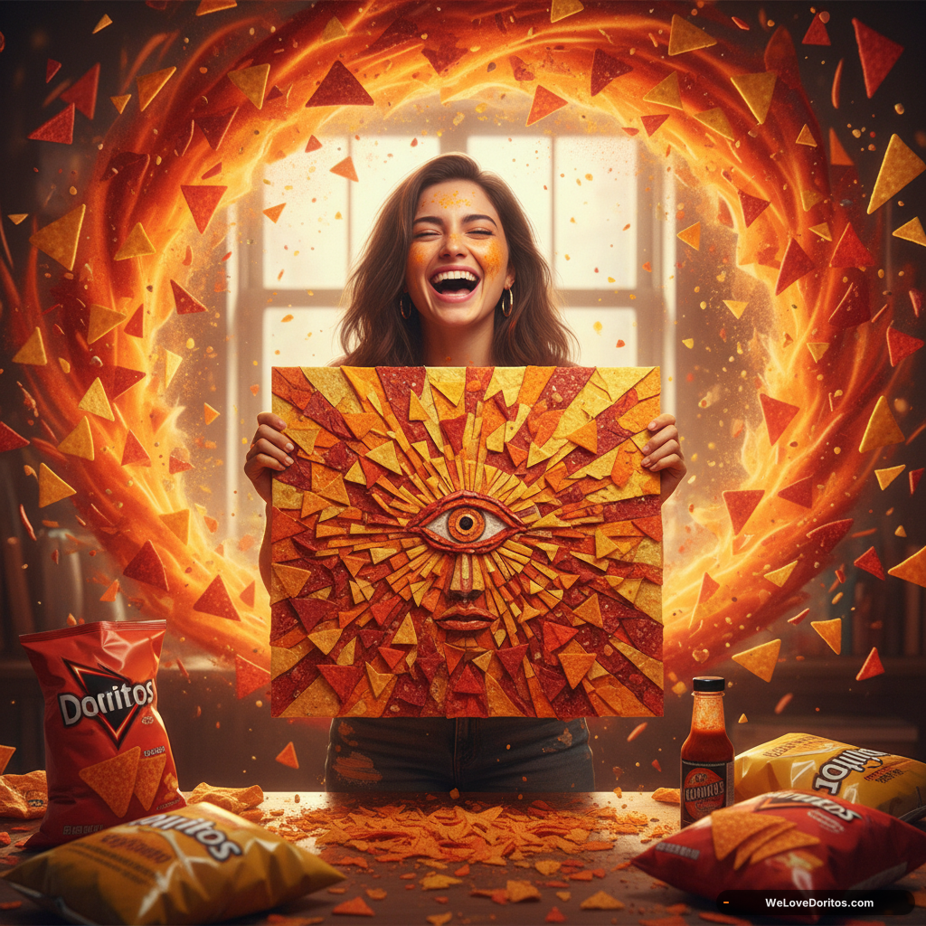 Doritos Dazzle: The Viral Nacho Art Sensation!