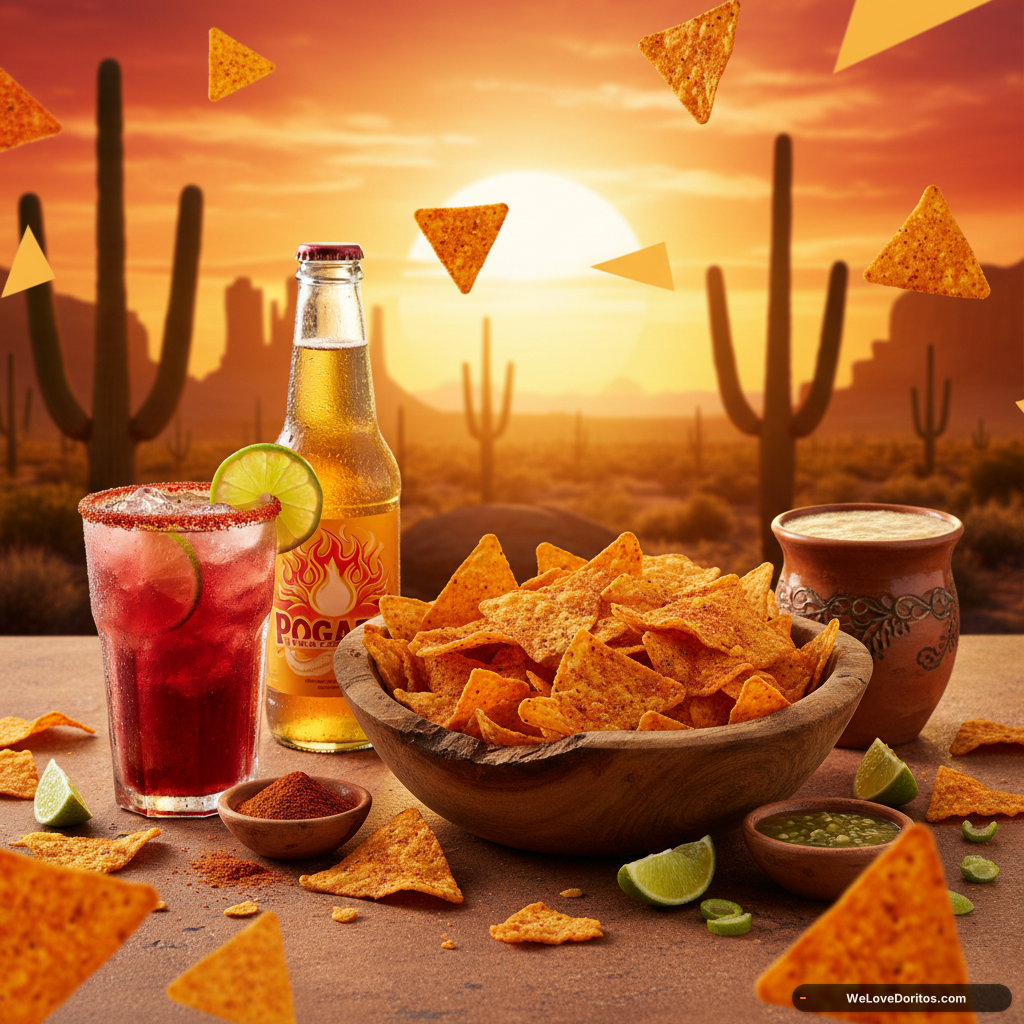 Sip, Crunch, Repeat: My Desert-Approved Doritos Drink Pairings!
