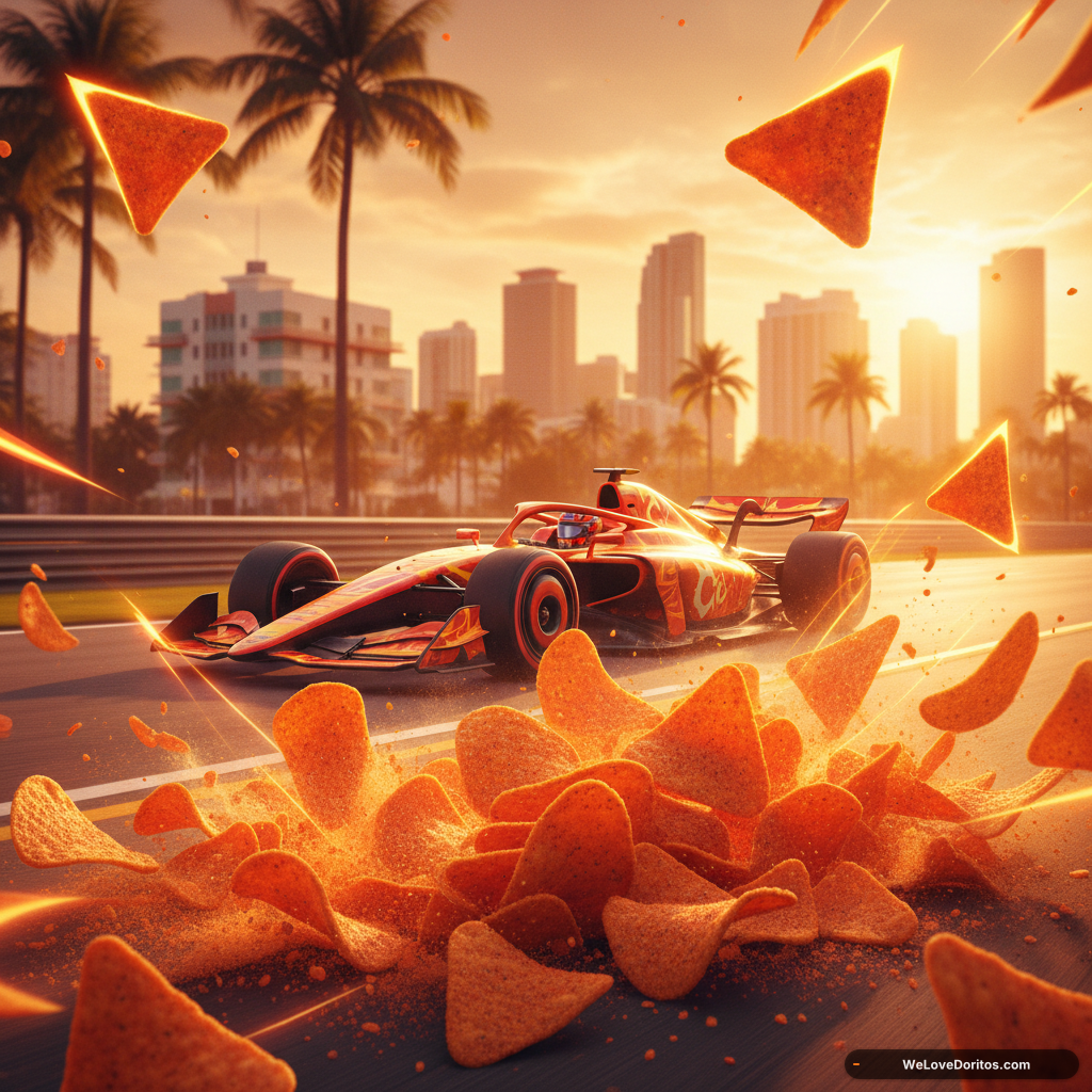 Fueling the Thrill: Doritos, Miami, and the Roar of Formula 1 Racing!