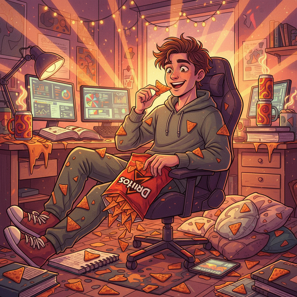 The Doritos-Fueled Finals Frenzy: A Legend is Born!