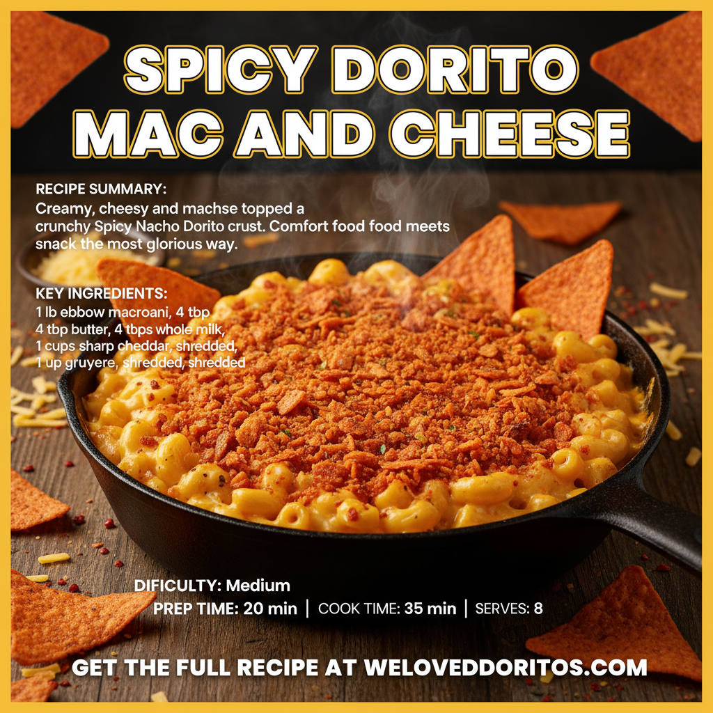 Spicy Dorito Mac and Cheese
