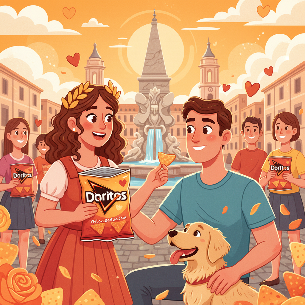 A Roman Romance, Doritos Style