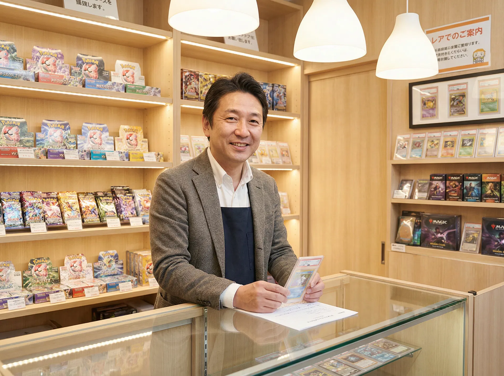 トレカ店舗オーナー