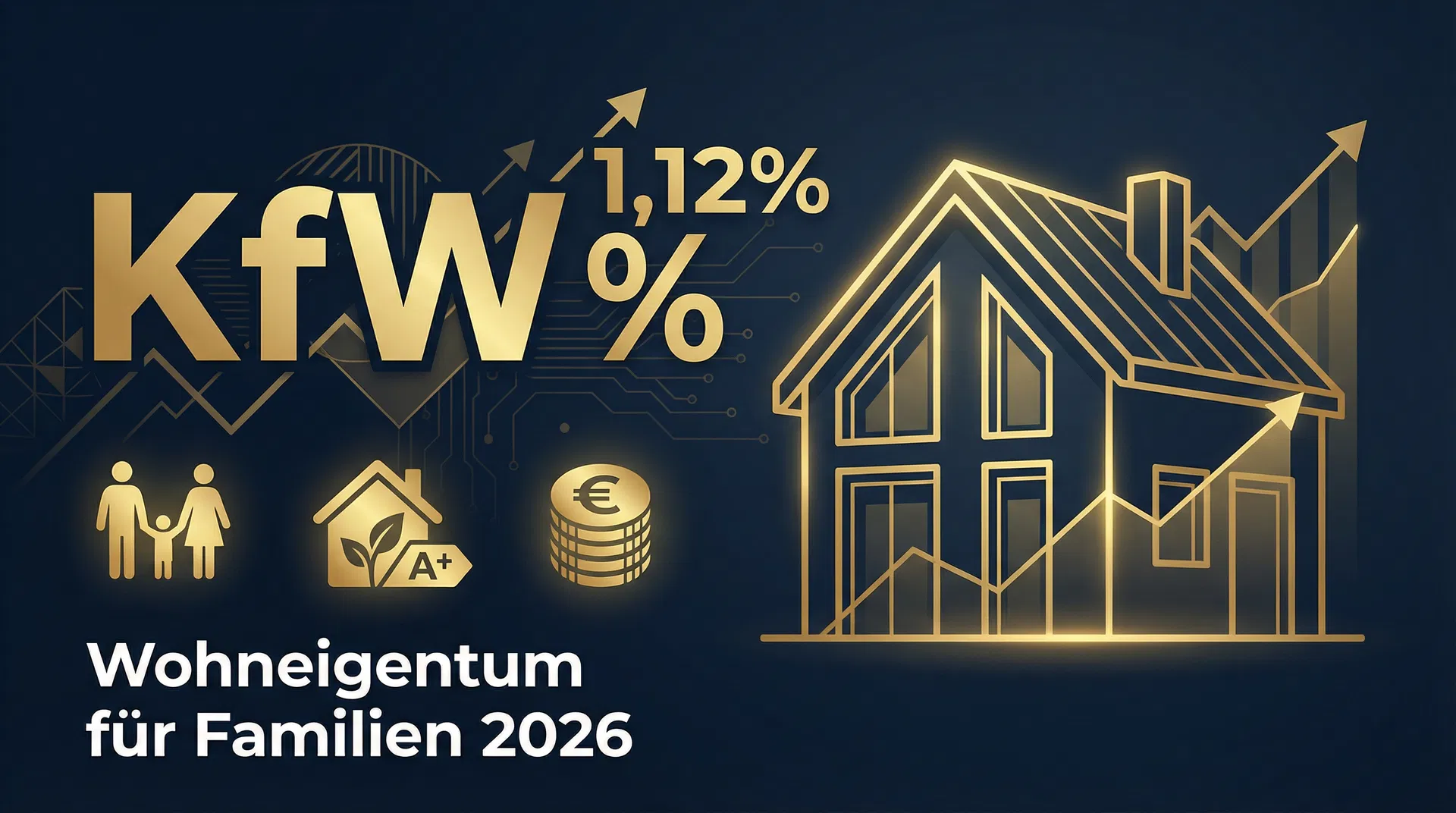 KfW-Förderung 2026: Wohneigentum für Familien, Jung kauft Alt & Klimafreundlicher Neubau