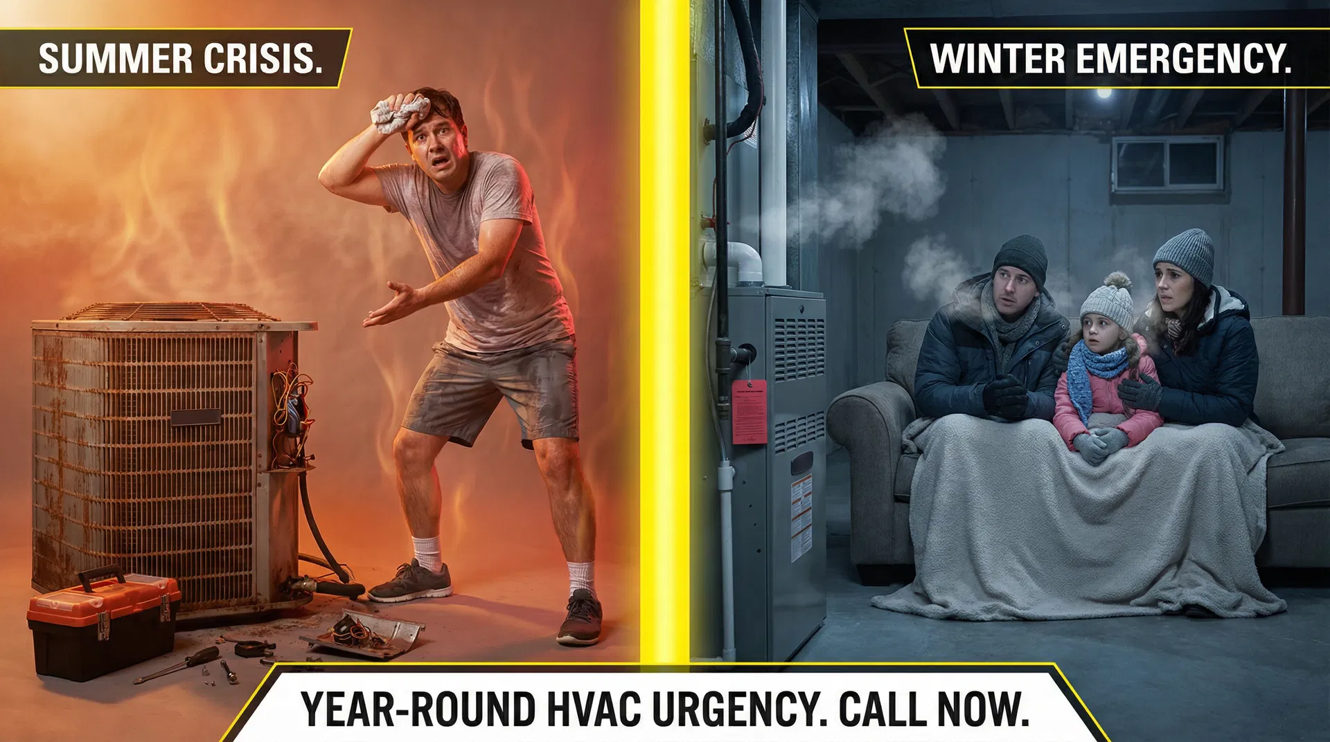 Year-round HVAC demand