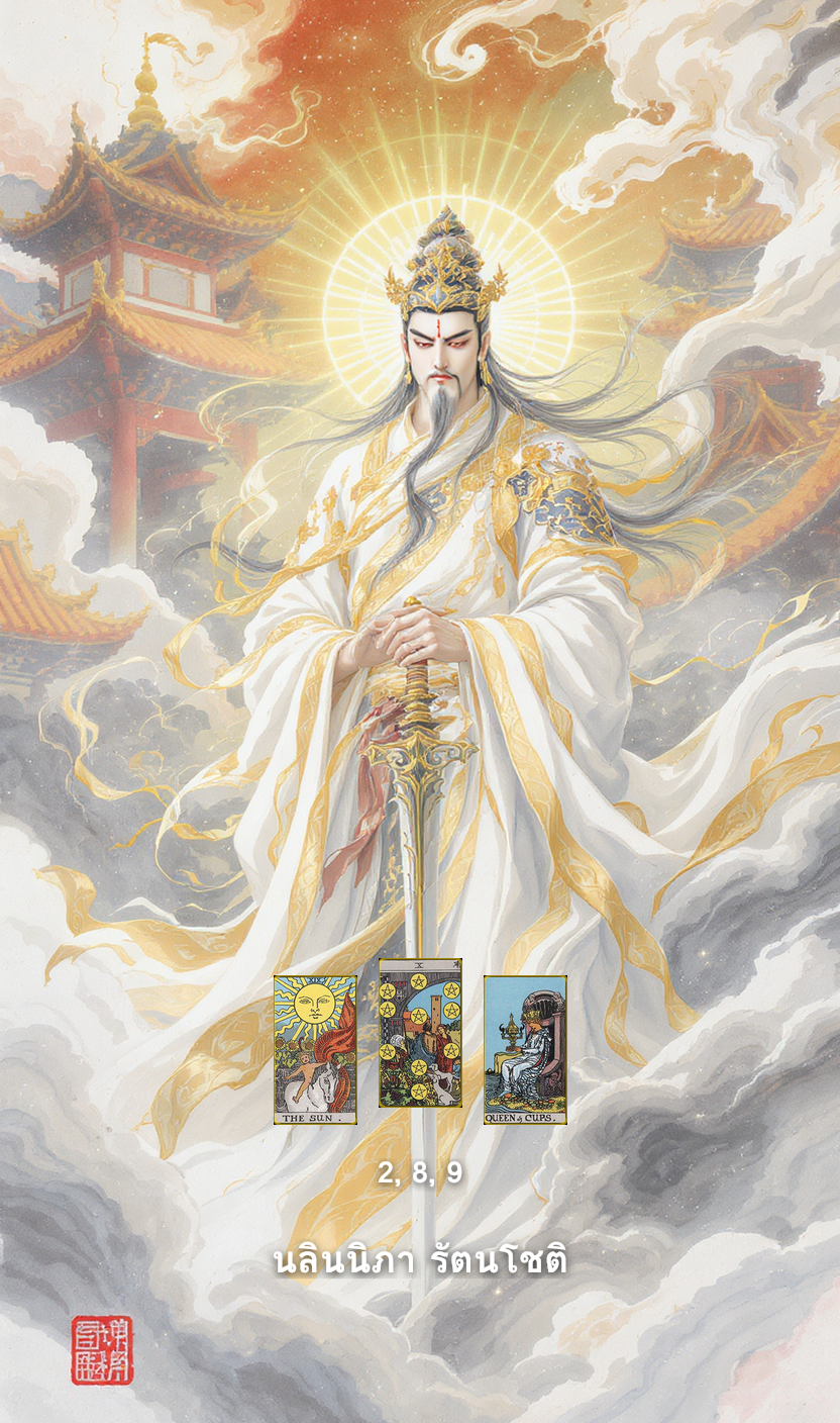 เทพเจ้ากวนอู - watercolor