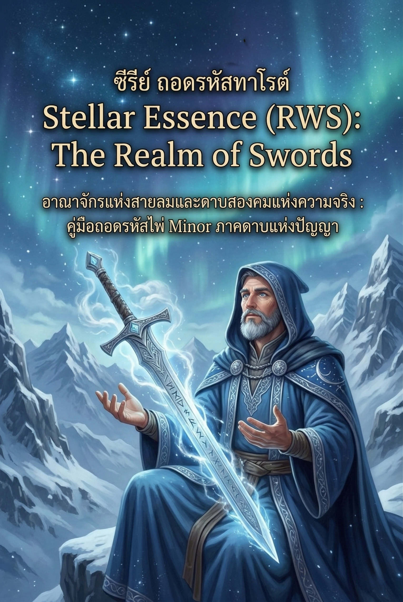 Stellar Essence (RWS): The Realm of Swords อาณาจักรแห่งสายลมและดาบสองคมแห่งความจริง : คู่มือถอดรหัสไพ่ Minor ภาคดาบแห่งปัญญา