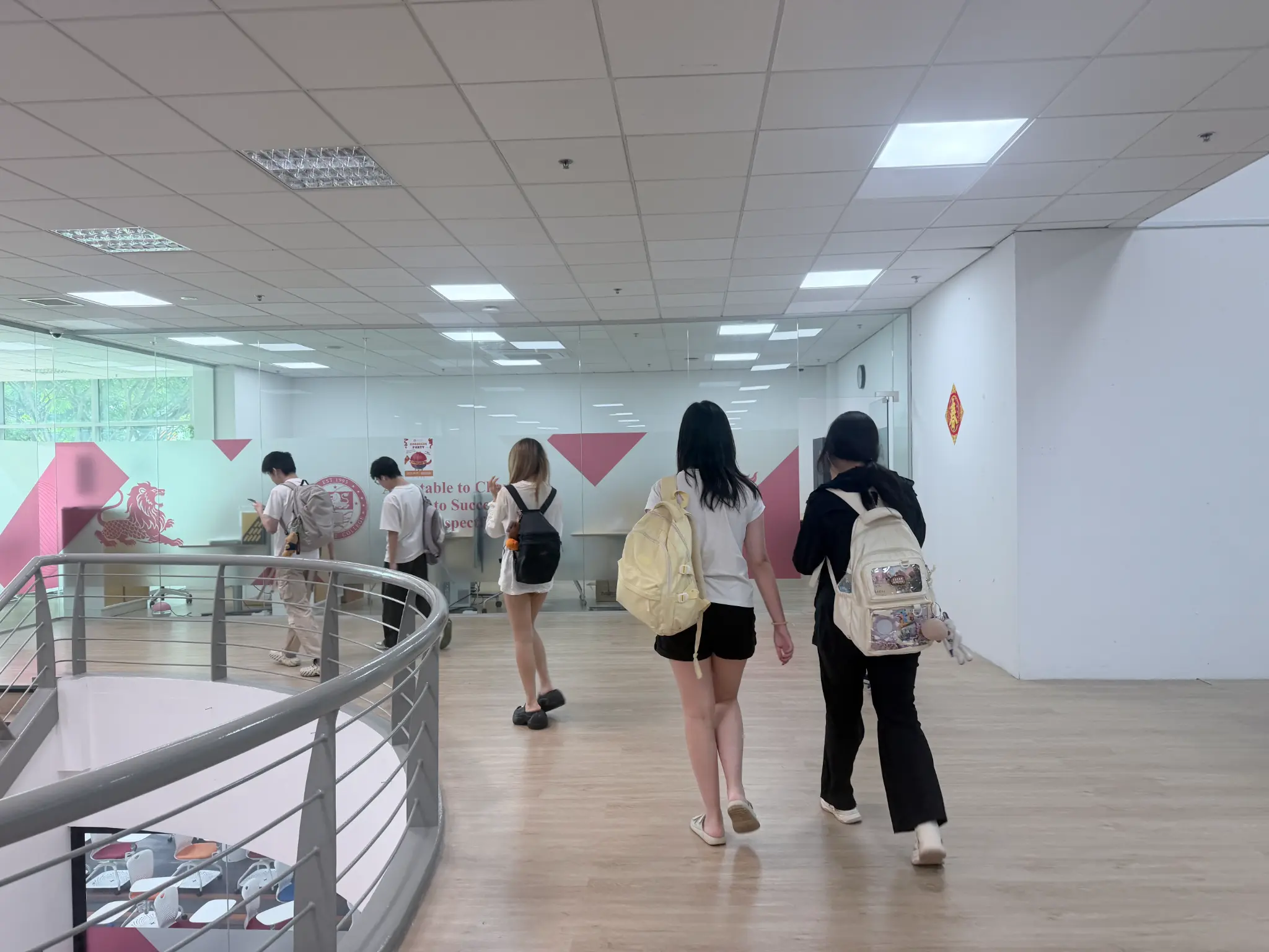 Students on Campus