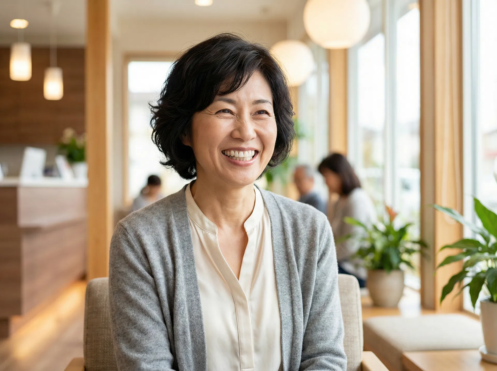 重獲笑容的患者