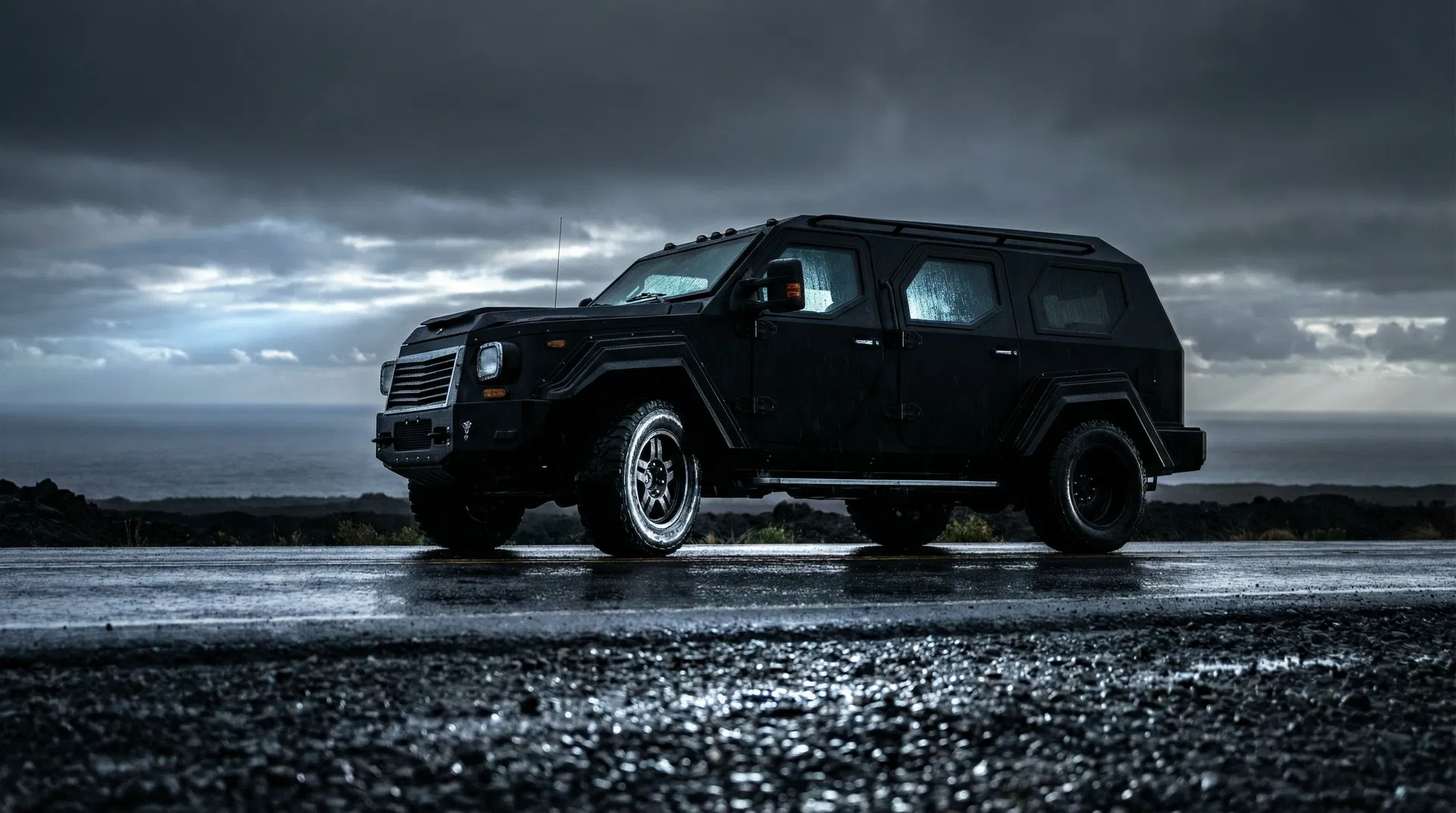 Executive protection vehicle in Hawaii