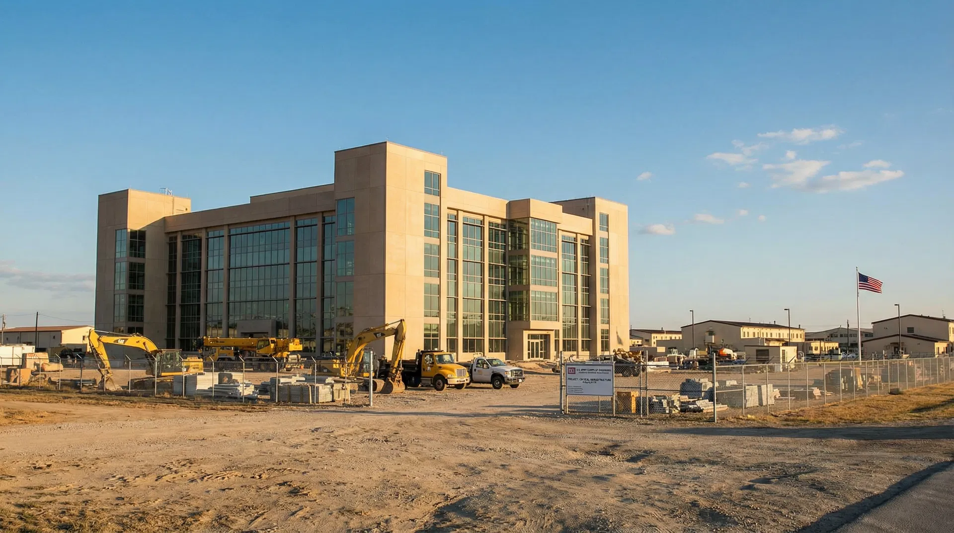 Mission-critical construction project