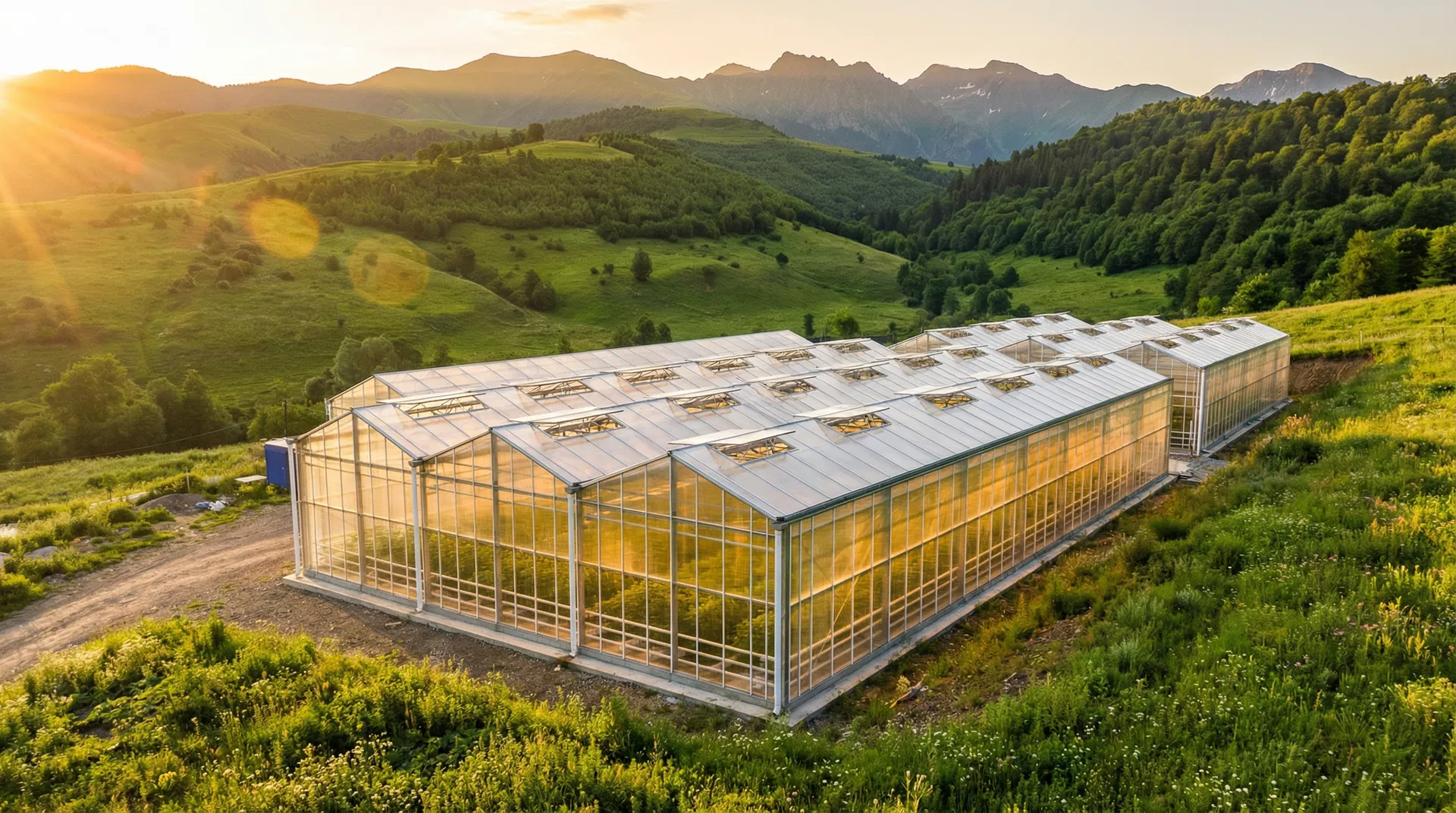 აგრო ორნამენტი - სათბურების მშენებლობა